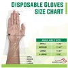 Kleen Chef Poly Disposable Gloves, High Density Polyethylene, Powder-Free, L, 525 PK, Clear BL-KCFS-ES-HDPE-CLDG-01-L